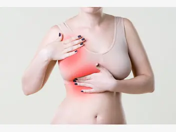 Ilustracja artykułu ból w piersiach przed okresem a ciąża - na co zwrócić uwagę?