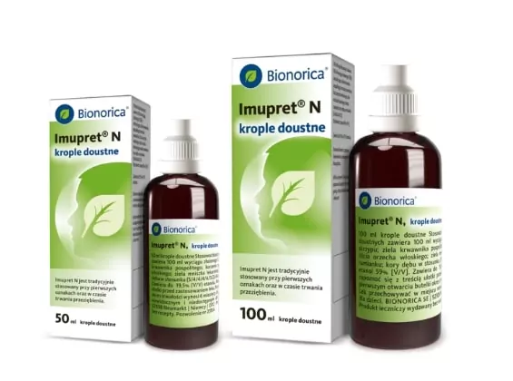 U maluchów najlepiej sprawdzają się delikatne krople Imupret krople