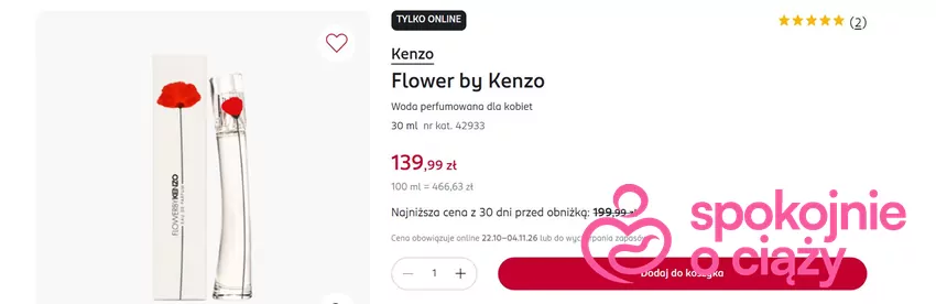 Popularny zapach w znacznie obniżonej cenie Rossmann - gazetka