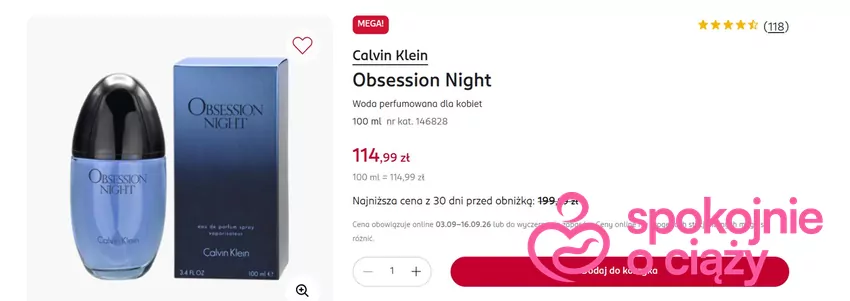 Popularna woda toaletowa dla kobiet za mniej niż 100 zł Rossmann - gazetka