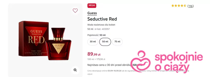 Kultowy zapach w promocyjnej cenie Rossmann - gazetka