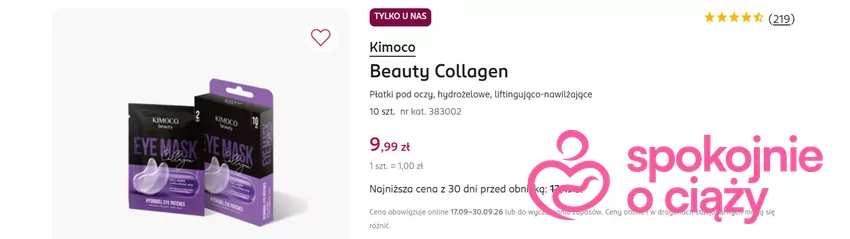 Płatki pod oczy w okazyjnej cenie Rossmann - gazetka