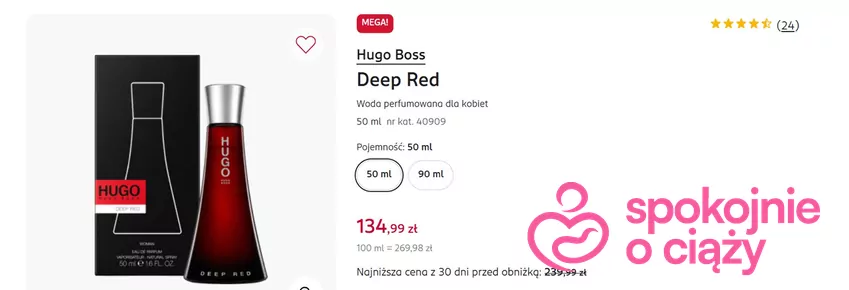 Duża przecena znanego zapachu Rossmann - gazetka
