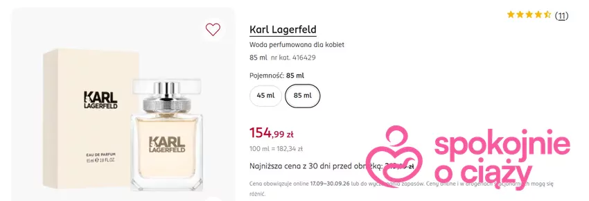 Woda perfumowana dla kobiet w mocno obniżonej cenie Rossmann - gazetka
