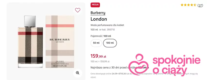 Popularny zapach teraz w obniżonej cenie Rossmann - gazetka