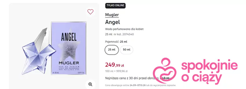 Woda perfumowana dla kobiet w dużej przecenie Rossmann - gazetka
