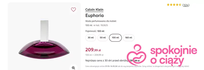 Woda perfumowana dla kobiet w okazyjnej cenie Rossmann - gazetka