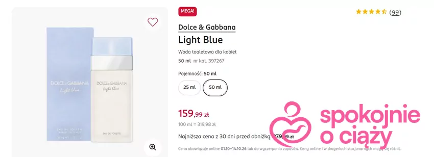 Popularna woda toaletowa w obniżonej cenie Rossmann - gazetka
