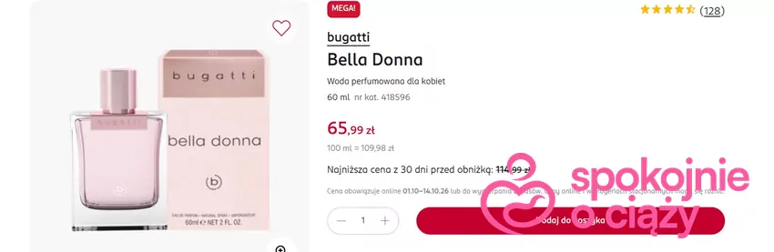 Genialna woda perfumowana dla kobiet za mniej niż 70 zł Rossmann - gazetka