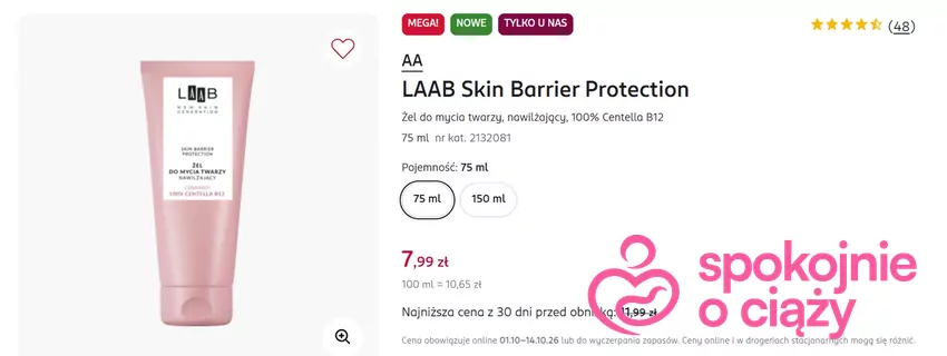 Żel do mycia twarzy w mocno obniżonej cenie Rossmann - gazetka
