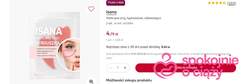 Płatki w kształcie serc za mniej niż 5 zł Rossmann - gazetka