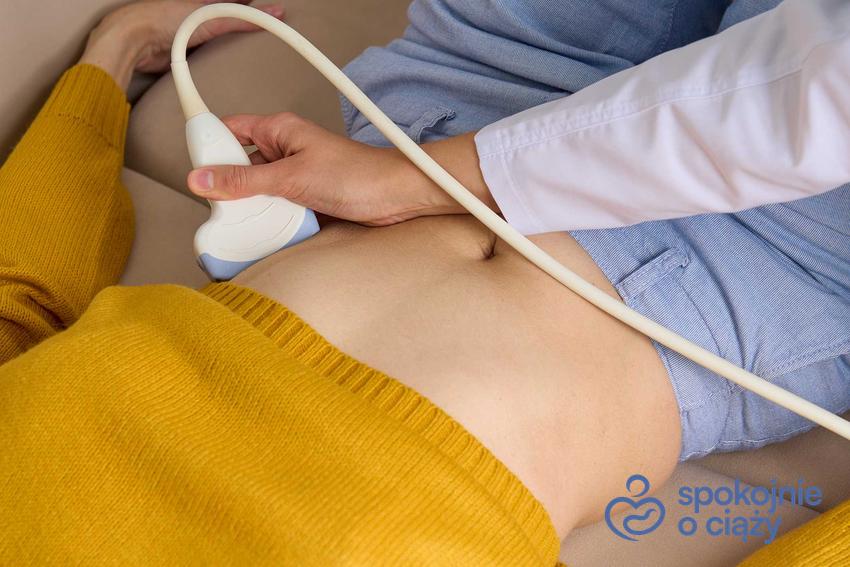 USG w ciąży, a także ciąża pozamaciczna oraz objawy, bóle brzucha i przyczyny ciąży pozamacicznej