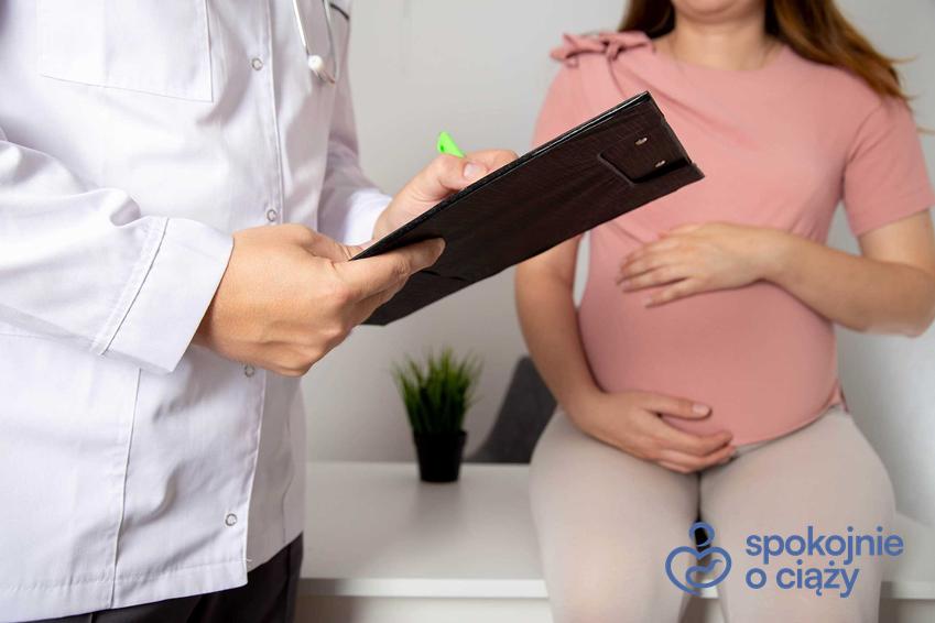 Kobieta w ciąży w czasie badań lekarskich oraz paciorkowec w ciąży, badania i leczenie